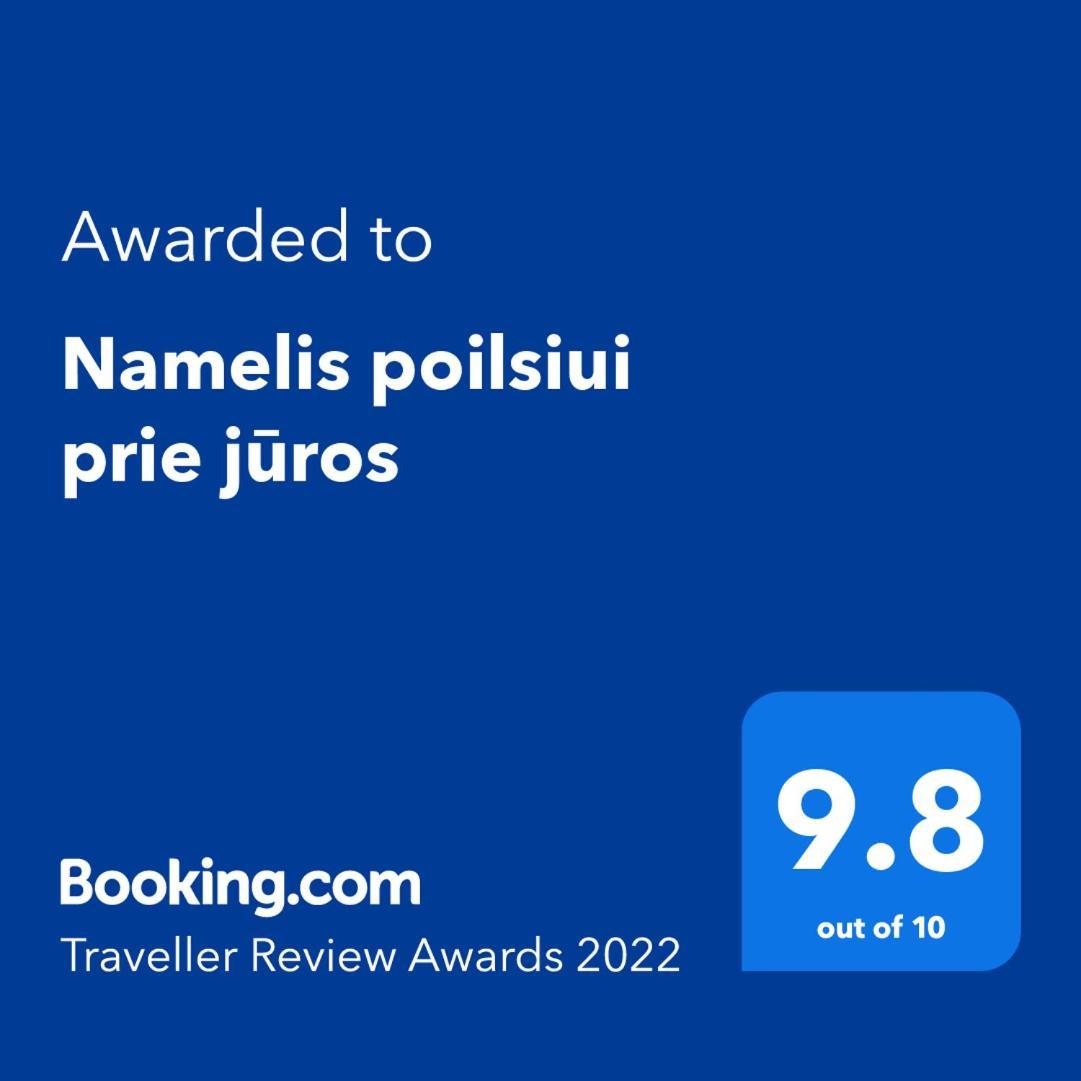Вілла Namelis Poilsiui Prie Juros Клайпеда Номер фото